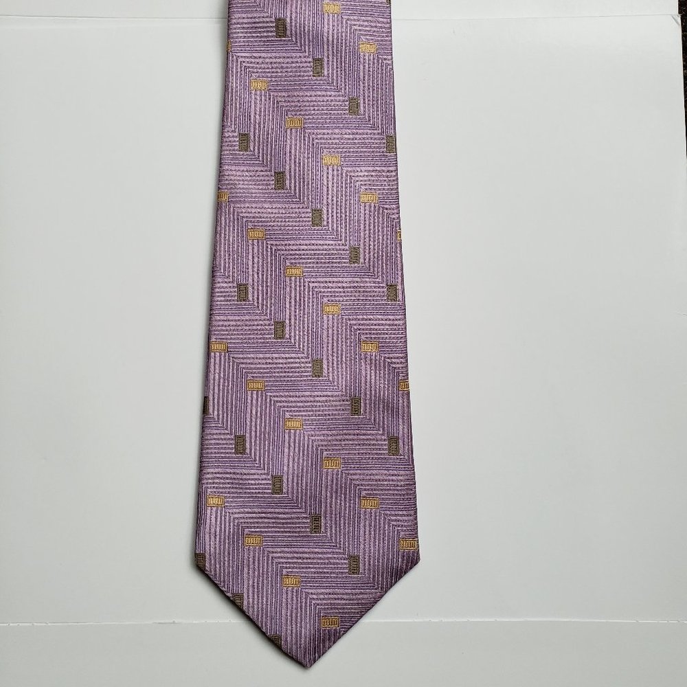 Men's Robert Talbott Dressy Lavender Print Silk Tie